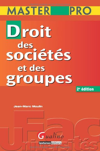 Droit des sociétés et des groupes