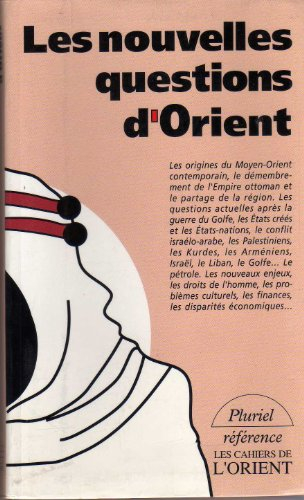 Les nouvelles questions d'Orient