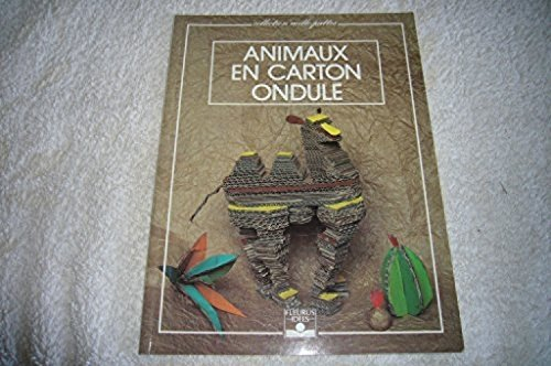 Animaux en carton ondulé