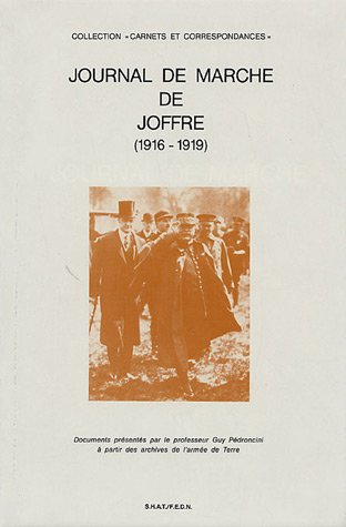Journal de marche de Joffre : 1916-1919