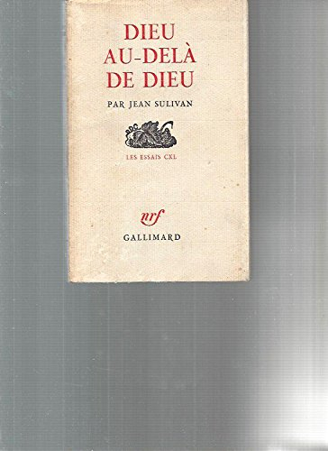 dieu au dela de dieu.