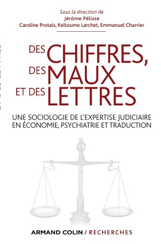 Des chiffres, des maux et des lettres : une sociologie de l&#039;expertise judiciaire en économie, psychi