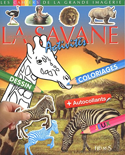 Les animaux de la savane : activités
