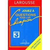 Questions pour un champion 1997 : livre-jeu 1997