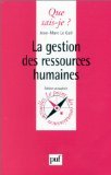 la gestion des ressources humaines
