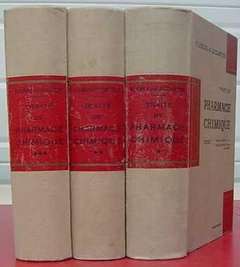 traité de pharmacie chimique 3 tomes