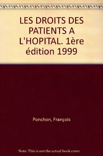 Les droits des patients à l'hôpital