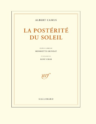 La postérité du soleil