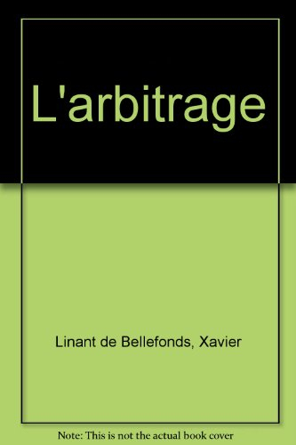 L'arbitrage