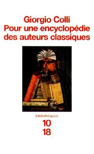 Pour une encyclopédie des auteurs classiques