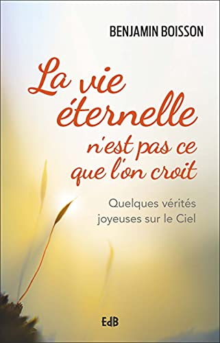 La vie éternelle n'est pas ce que l'on croit : quelques vérités joyeuses sur le ciel