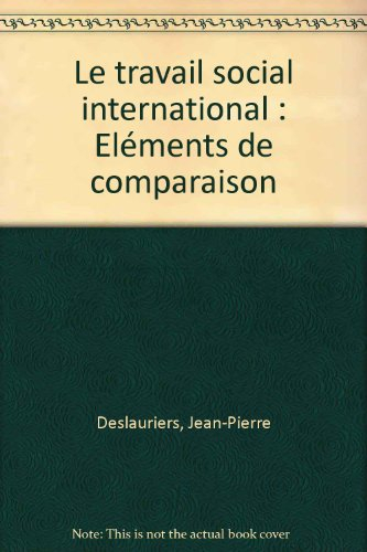 Le travail social international : éléments de comparaison