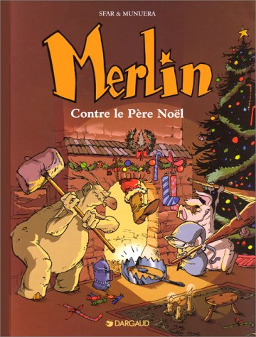 fan de bd !, merlin, tome 2 : contre le père noël