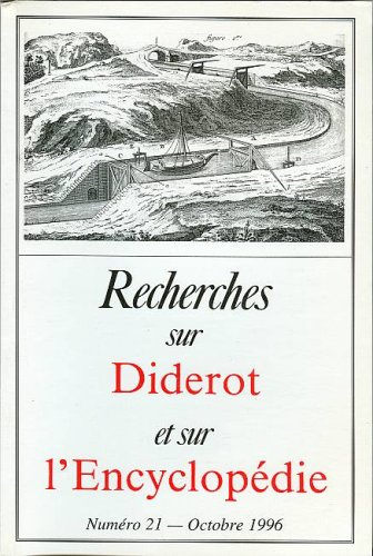 Recherches sur Diderot et sur l'Encyclopédie, n° 21