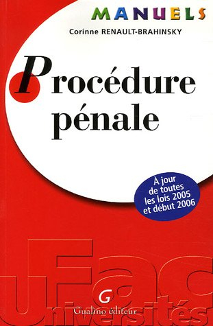 Procédure pénale