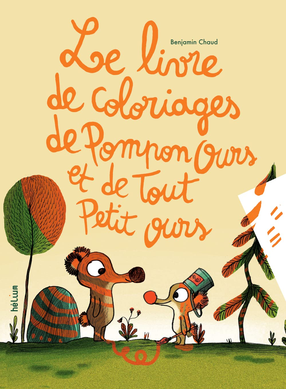 Le livre de coloriages de Pompon ours et de Tout Petit ours