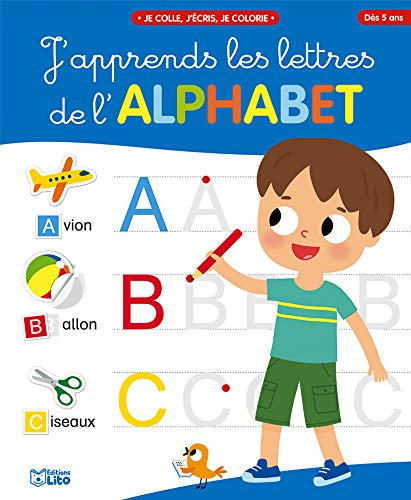 J'apprends les lettres de l'alphabet : garçon