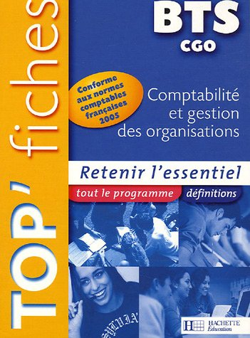 comptabilité et gestion des organisations bts