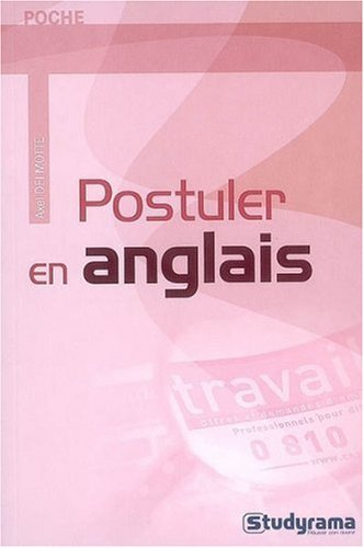 Postuler en anglais