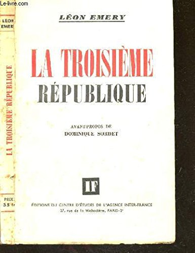 la troisieme republique