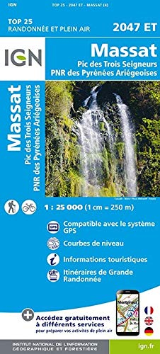 2047ET MASSAT PIC DES 3 SEIGNEURS PNR PYRENEES ARIEGOISES