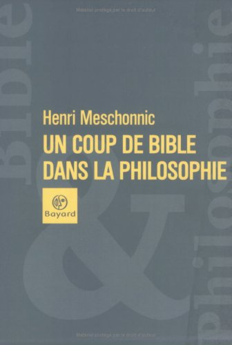 Un coup de Bible dans la philosophie