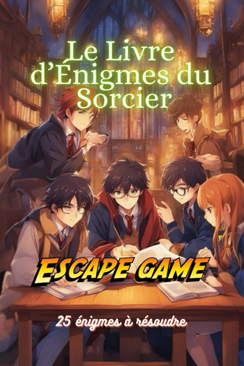 Escape Game pour les Sorciers: Edition Couleurs : Le livre d'énigmes du sorcier