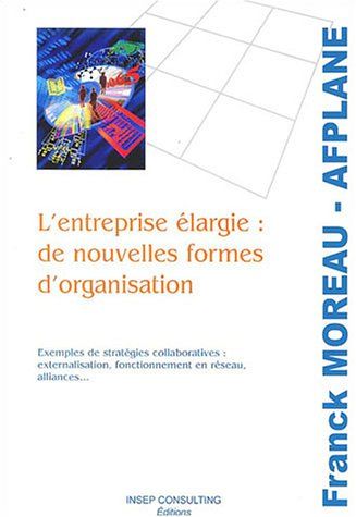 L'entreprise élargie, de nouvelles formes d'organisation : exemples de stratégies collaboratives : e