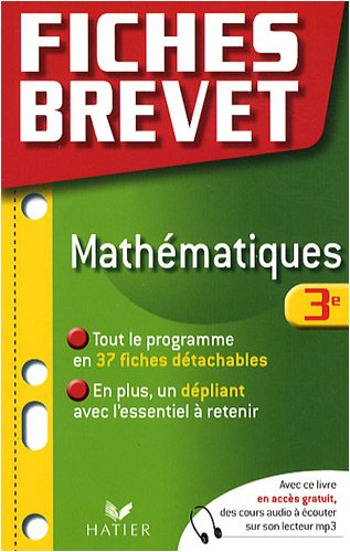Mathématiques 3e