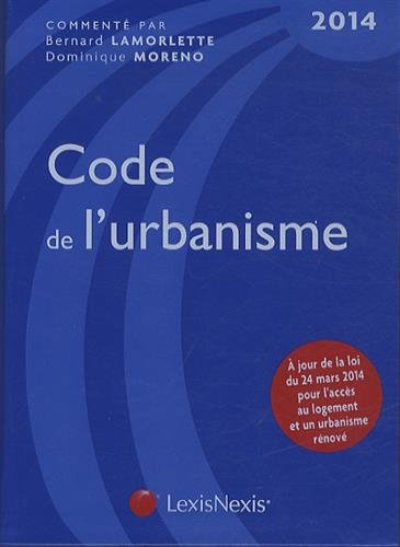 Code de l'urbanisme 2014
