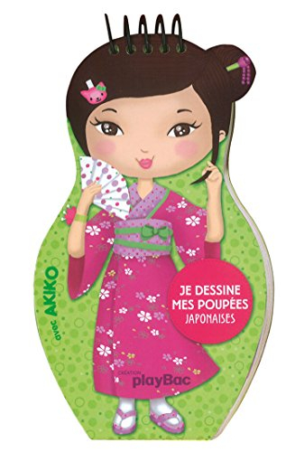 Je dessine mes poupées japonaises avec Akiko