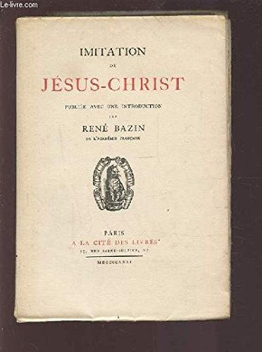 imitation de jesus christ.