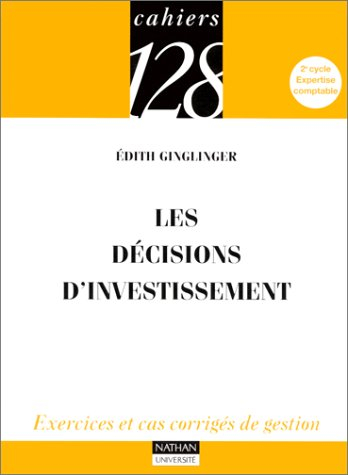 Les décisions d'investissement