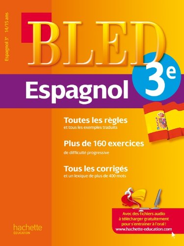Bled espagnol 3e, 14-15 ans