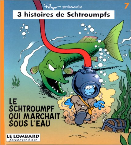 le schtroumpf qui marchait sous l'eau