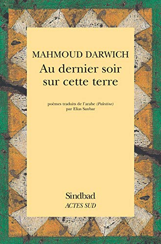 Au dernier soir sur cette terre : poèmes