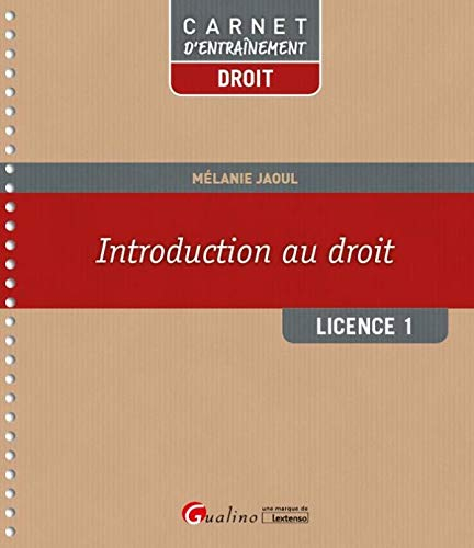 Introduction au droit : licence 1