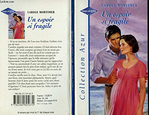 un espoir si fragile (collection azur)