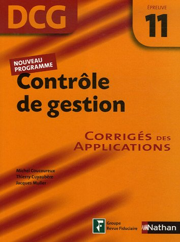Contrôle de gestion, DCG épreuve 11