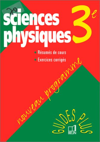 Physique-chimie 3e
