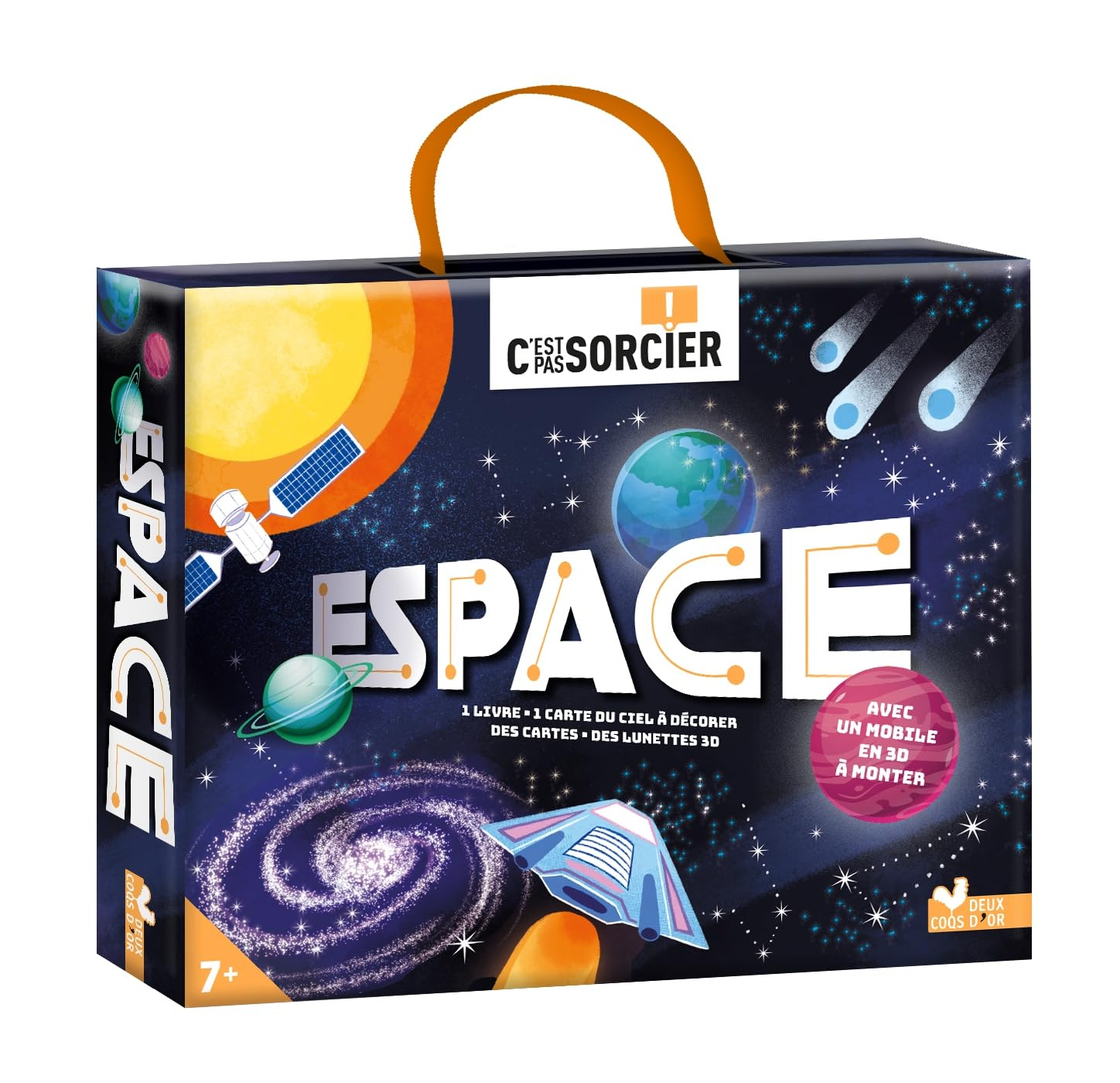 C'est pas sorcier ! : l'espace : coffret avec accessoires