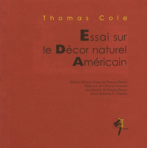 Essai sur le décor naturel américain