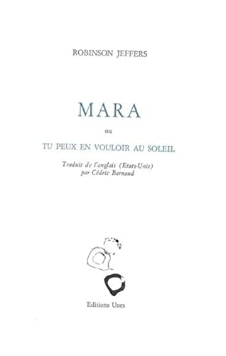 Mara ou Tu peux en vouloir au soleil