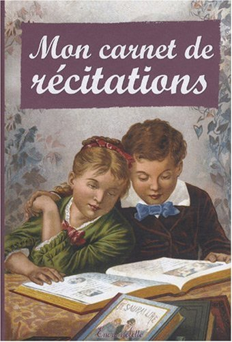 Mon carnet de récitations