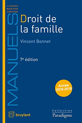 Droit de la famille : année 2018-2019