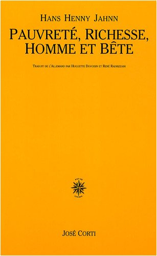 Pauvreté, richesse, homme et bête