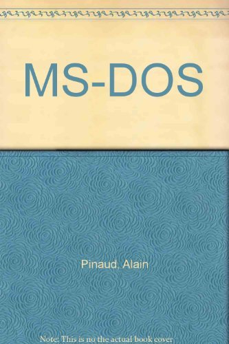 Initiation facile à MS-DOS