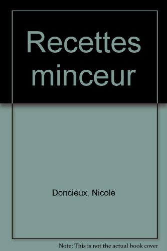 Recettes minceur