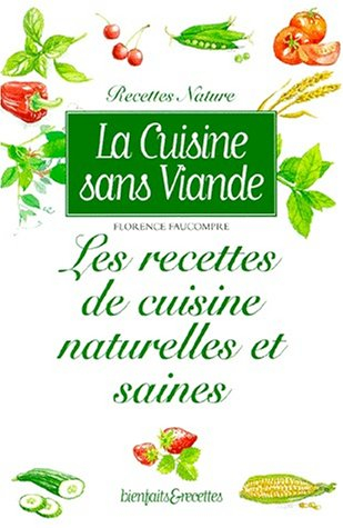 La cuisine sans viande
