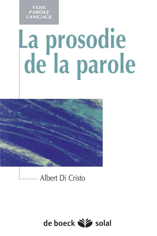 La prosodie de la parole